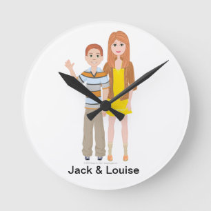DHG Wall Clock (medium) Ronde Klok