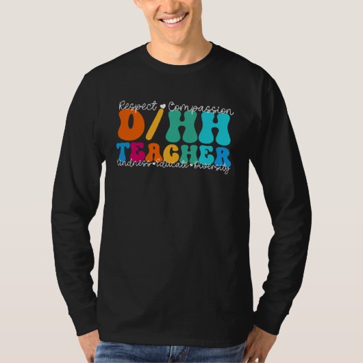 DHH Teacher Appreciation Week Back to School T-shirt (Voorkant)