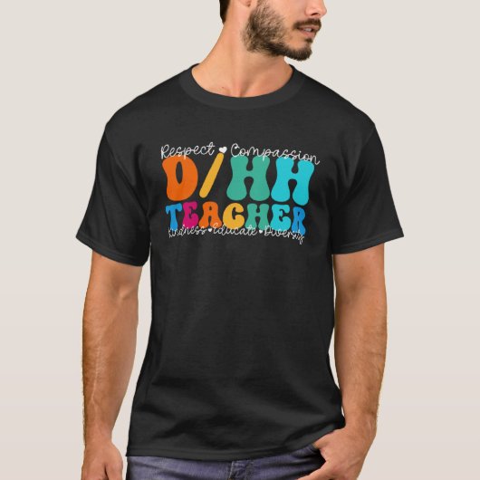 DHH Teacher Appreciation Week Back to School T-shirt (Voorkant)