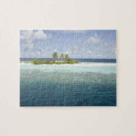 Dhiggiri-eiland, Zuid-Ari-atol, de Malediven, Legpuzzel (Horizontaal)