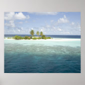 Dhiggiri Island, South Ari Atoll, The Maldives Poster (Voorkant)