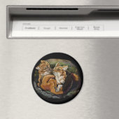 Dhole Cuddle Couple Magneet (Insitu (Vaatwasser))