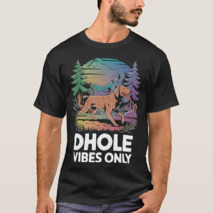 Dholeliefhebber Wilde Hond Canid Aziatische Wilde  T-shirt