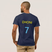 Dhoni T-shirts (Achterkant volledig)