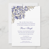 Dhoti Ceremony Kaart (Voorkant)