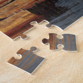 Dhows op een meer in Tanzania Legpuzzel (Zijkant)