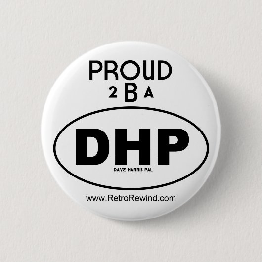 DHP-Button Ronde Button 5,7 Cm (Voorkant)