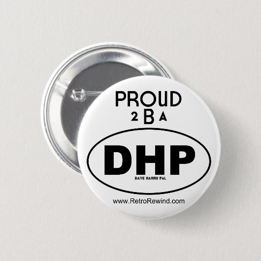 DHP-Button Ronde Button 5,7 Cm (Voorkant /achterkant)