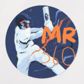 Dhr. 360 stickers (Design 2)