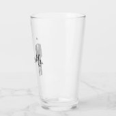 Dhr. bruiloft drink glas (Links)
