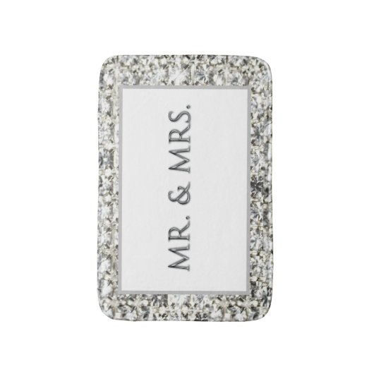 Dhr. en mevrouw badmat (Voorkant Verticaal)