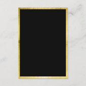 Dhr en Mevrouw Black Gold Sciencefiction Thema Informatiekaartje (Achterkant)