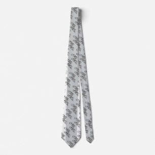 Dhr. en Mevrouw Klik om de Kleur Strepen aan te pa Stropdas