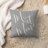 Dhr. en mw. Calligraphy Gray Kussen (Deken)