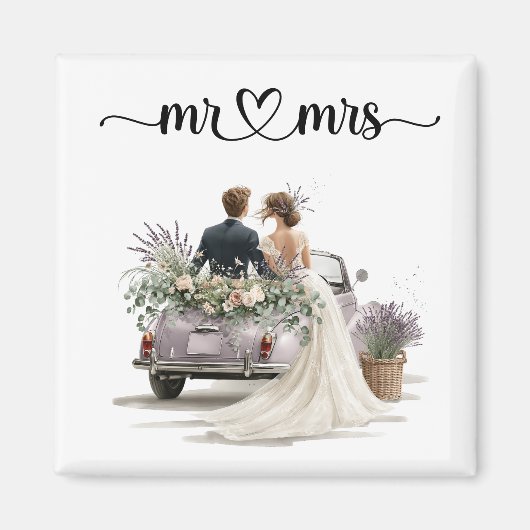 Dhr. & Mevrouw Maan  Magneet (Voorkant)