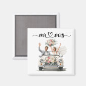 Dhr. & Mevrouw Magneet   (Voorkant / Achterkant)