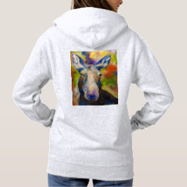 Dhr. Moosey Moose & Puppy sledehond Hoodie