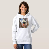 Dhr. Moosey Moose & Puppy sledehond Hoodie (Voorkant volledig)