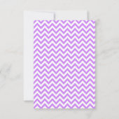 Dhr. & Mw. Purple - Uitnodiging receptie (Achterkant)