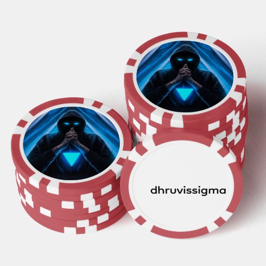 Dhruvissigma Poker Chips (Opstapeling)