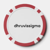 Dhruvissigma Poker Chips (Achterkant)