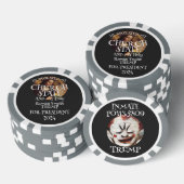 DHS CBP Leugenaar Trump Kerk Staat Heilige Rijk US Poker Chips (Opstapeling)