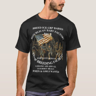 DHS CBP Trump Kernbunker Hoofd Aasgier Prij WH T-shirt