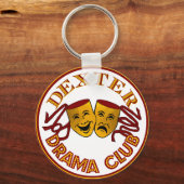 DHS Drama Logo Basic Sleutelhanger (Voorkant)