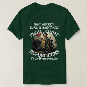 DHS FBI CBP Amerikaanse Politieke Verkiezing Stem  T-shirt