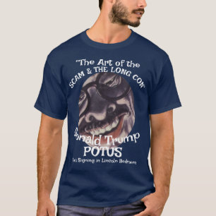DHS FBI CBP ECHTE POLITIEKE OPLICHTERSKUNST Art Tr T-shirt