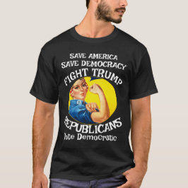 DHS FBI CBP hardhouten vloer Trump 36 37 38 39 40  T-shirt