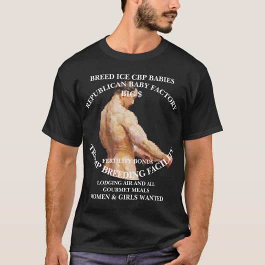 DHS FBI CBP Trump Conservatief Liberale Fascist T-shirt (Voorkant)