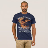 DHS FBI CBP TRUMP REPUBLIKEINSE PARTIJ VS AMERIKA T-SHIRT (Voorkant volledig)