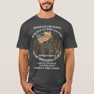 DHS FBI CBP TRUMP REPUBLIKEINSE PARTIJ VS AMERIKA  T-SHIRT