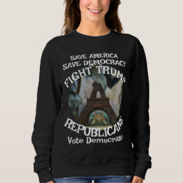 DHS FBI CBP Trump Sweatshirt Dames 36 37 38 39 