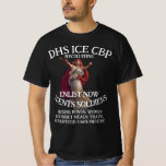 DHS ICE CBP RecruitingDepartment Homeland WH T-shirt<br><div class="desc">PrimAlaska Apparel. This is a template design. Press the Personalize bar to fill in the fields. Make sure to purchase the zazzle free shipping for a year, a great value. So you can send shirts on the cheap. Also watch for a Zazzle sale on t-shirts. This t-shirt template will let...</div>