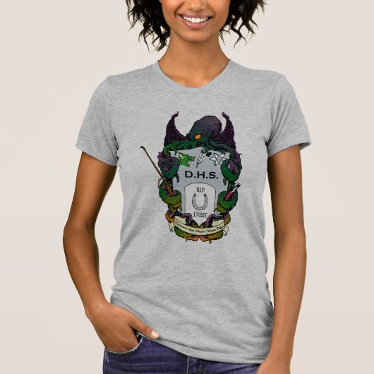 DHS-Shirt voor dames T-shirt (Voorkant)