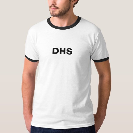 DHS Watch List T-Shirt (Voorkant)