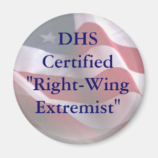 DHSCertified "Rechts-Extremist" Magneet