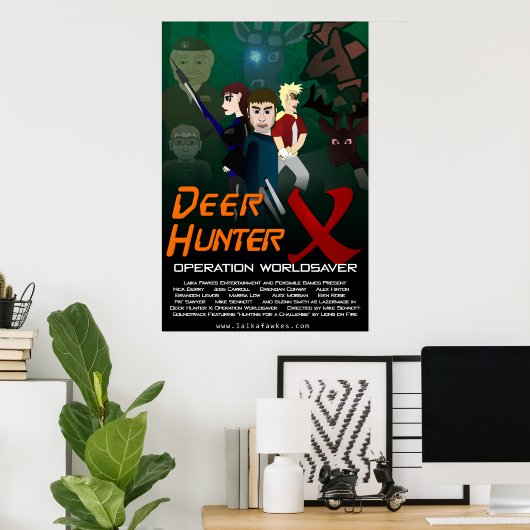 DHX-Poster Poster (Thuiskantoor)
