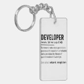 [di-ˈve-lə-paar] sleutelhanger (Voorkant Links)