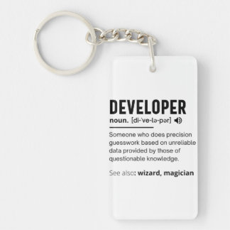 [di-ˈve-lə-paar] sleutelhanger