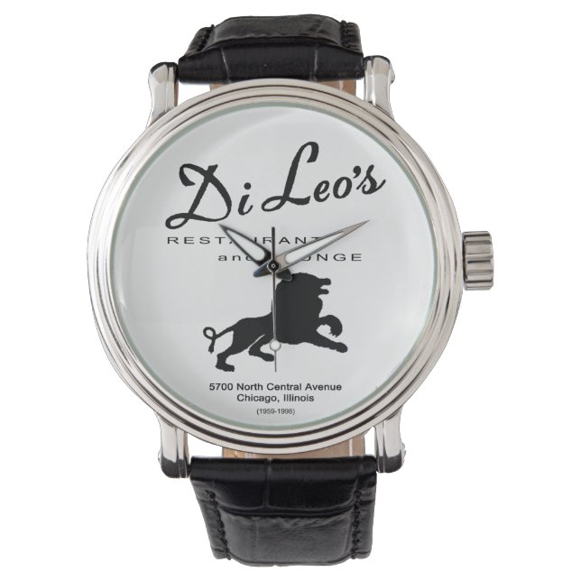 Di Leo's Restaurant, Chicago, Verenigde Staten Horloge (Voorkant)