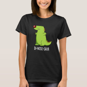 Di-neus-saur Grappige Dinosaurus Pun Donker BG T-shirt