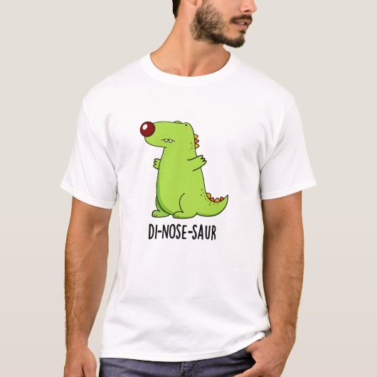 Di-neus-saur Grappige Dinosaurus Pun T-shirt (Voorkant)