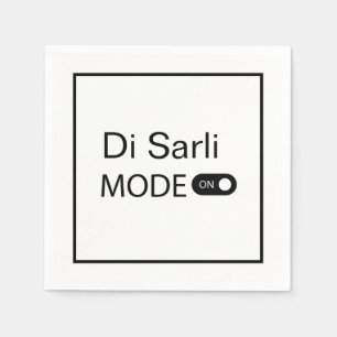 Di Sarli modus grappige Tanguero Tango Marathon Servet