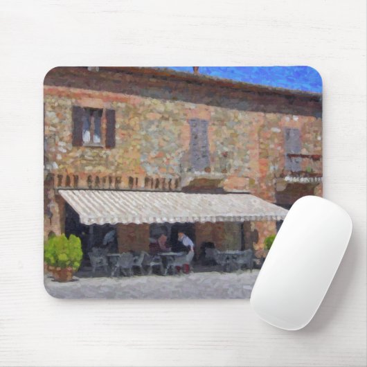 Di Siena, Toscanië, Italië Mousepad van Torrita Muismat (Met muis)