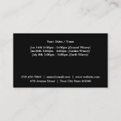 Di Vino | Vintage II Visitekaartje (Achterkant)