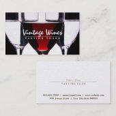 Di Vino | Vintage Visitekaartje (Voorkant / Achterkant)