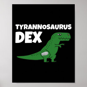 Dia-Be-T - shirts Tyrannosaurus Dex Diabetes Poster